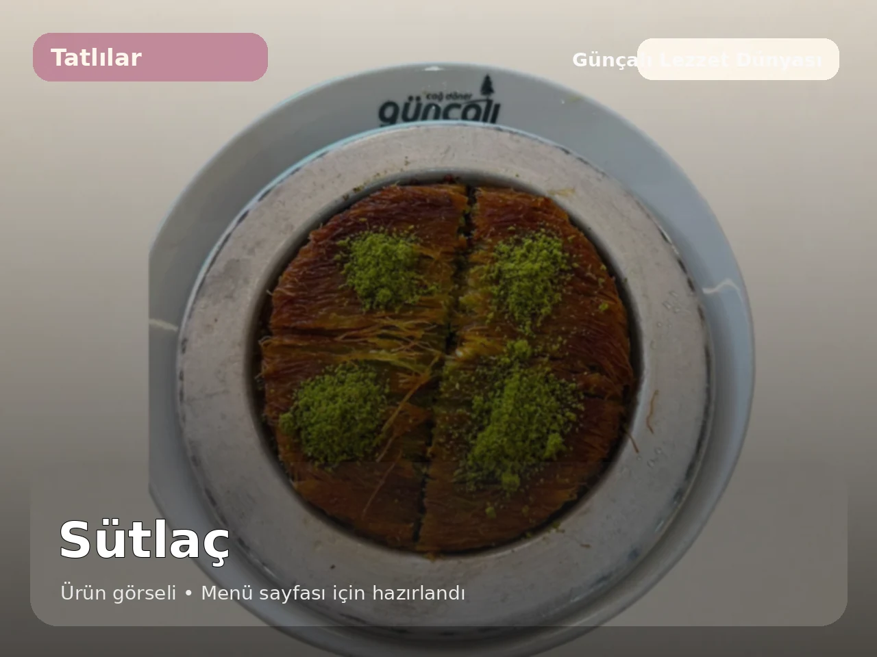 Sütlaç ürün görseli