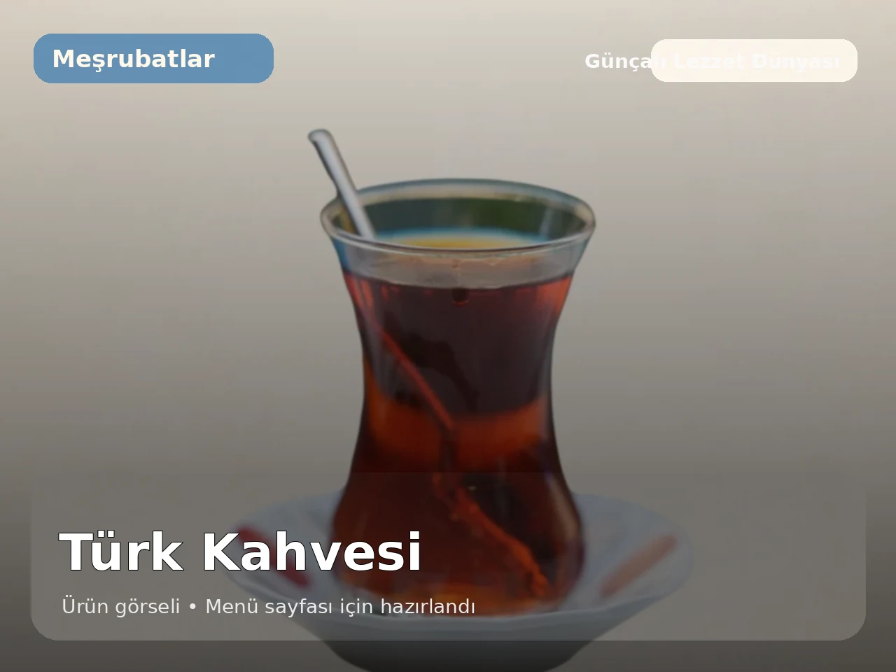 Türk Kahvesi ürün görseli